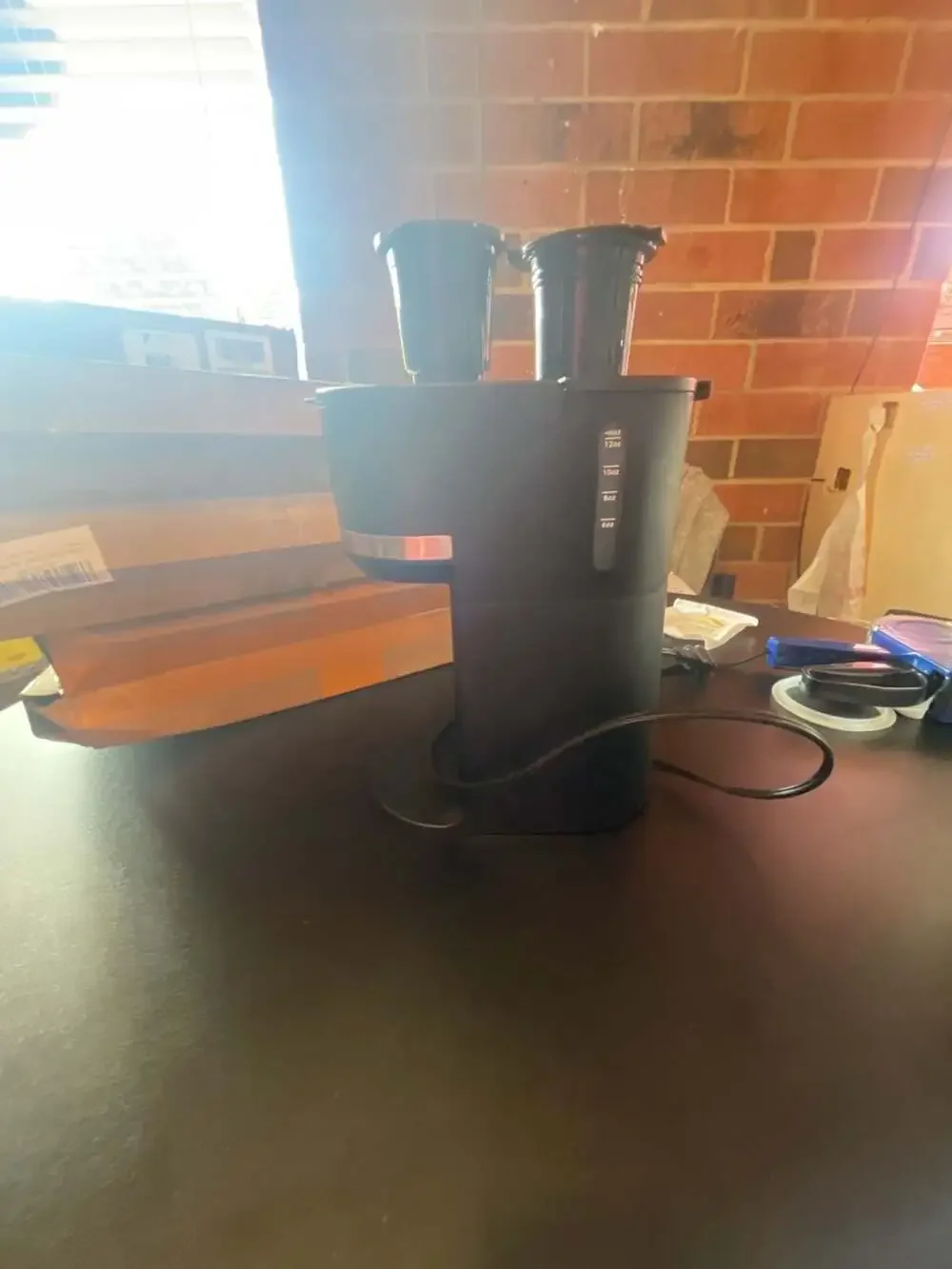 Karosie Small Single Serve Coffee Maker for K-Cup Pods and Ground Coffee